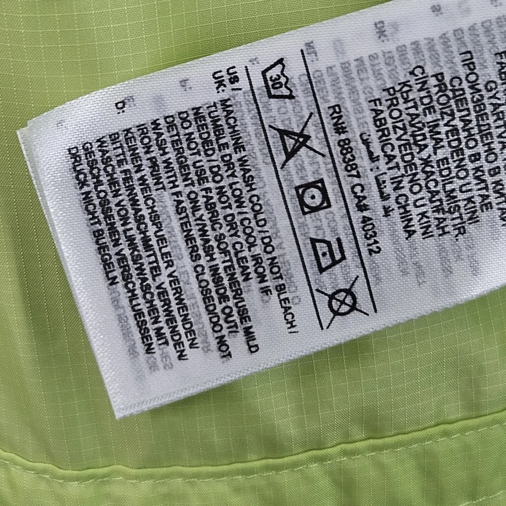ADIDAS Women's Aeroready Lime and‎ Black Windbreaker Running Jacket Size Small